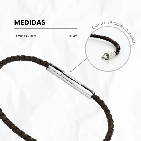 Bracciale Uomo Radiant RH000279 Marrone