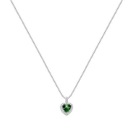 Ladies' Pendant Morellato SAIW134 Silver Green
