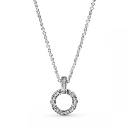 Ladies' Pendant Pandora 399487C01-45 Silver