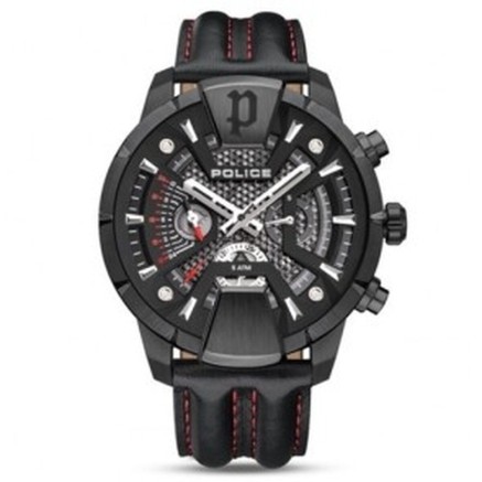 Herrenuhr Police PEWJF2203710 Schwarz