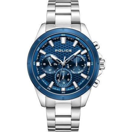 Orologio Uomo Police PEWJK2204109 Argentato