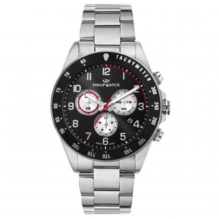 Orologio Uomo Philip Watch R8273607030 Argentato