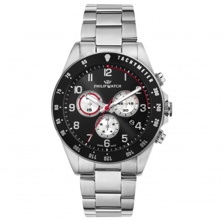 Orologio Uomo Philip Watch R8273607030 Argentato
