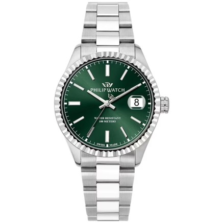 Orologio Uomo Philip Watch R8253597115 Argentato
