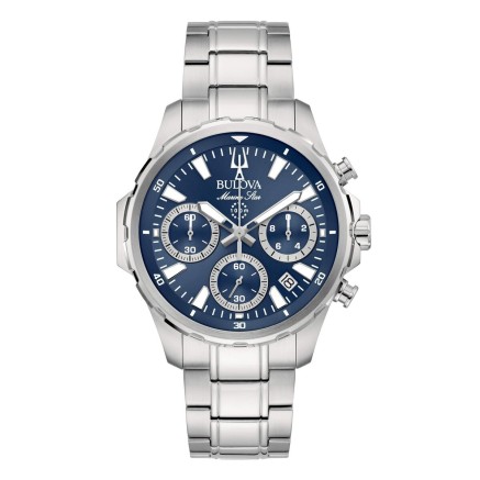 Orologio Uomo Bulova 96B466 Argentato