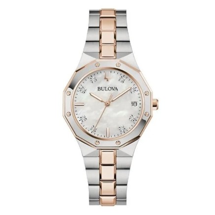 Herrenuhr Bulova 98P235 Silberfarben