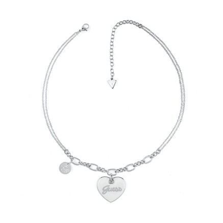 Ciondolo Donna Guess JUBN05148JWRHWHT-U Argentato