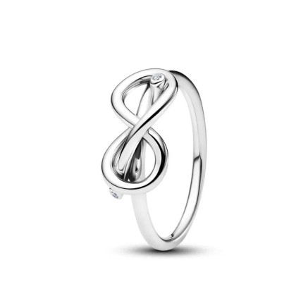 Damenring Pandora 193759C01-54 14 Silberfarben