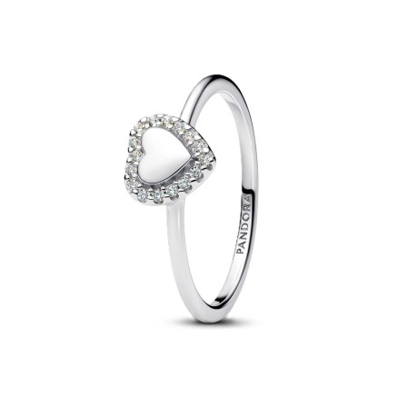 Damenring Pandora 193801C01-54 14 Silberfarben
