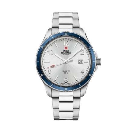 Men's Watch Swiss Military Chrono SM34096.02 Silver