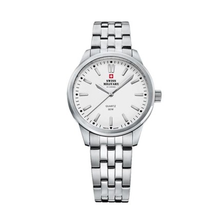 Orologio Uomo Swiss Military Chrono SMP36010.02 Argentato