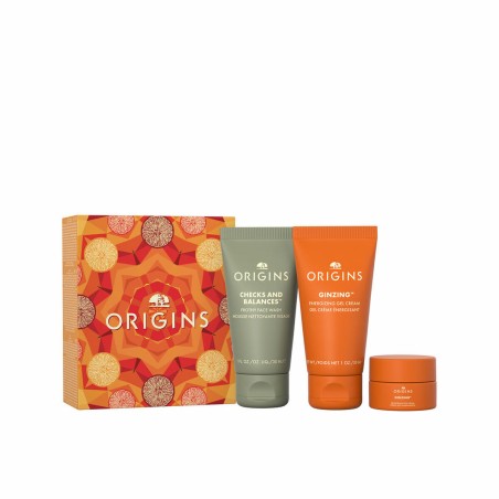 Set de Cosmética Unisex Origins GINZING 3 Piezas
