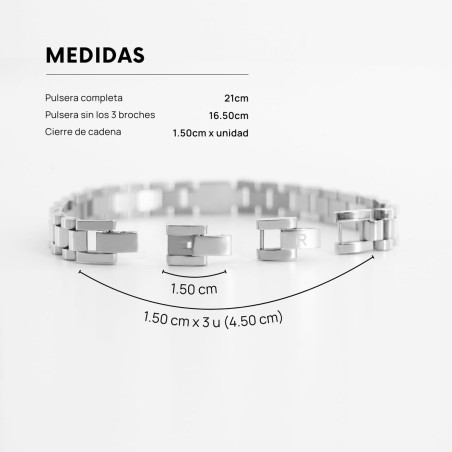 Bracciale Uomo Radiant RH000285 Argentato