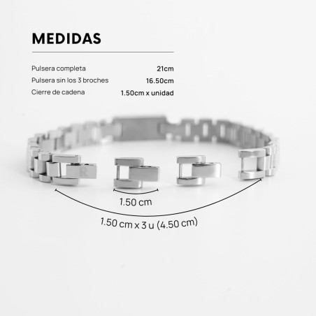 Bracelet Homme Radiant RH000282 Argenté