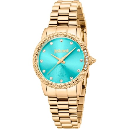Orologio Donna Just Cavalli ANIMALIER Dorato (Ø 30 mm)