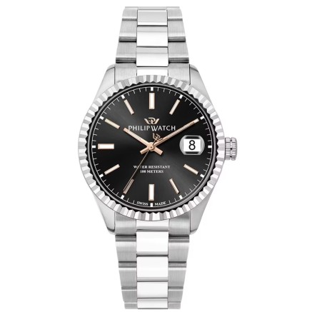 Herrenuhr Philip Watch R8253597116 Silberfarben