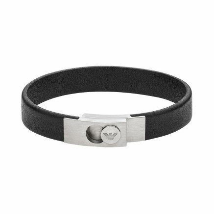 Herrenarmreif Emporio Armani EGS3087040 Schwarz