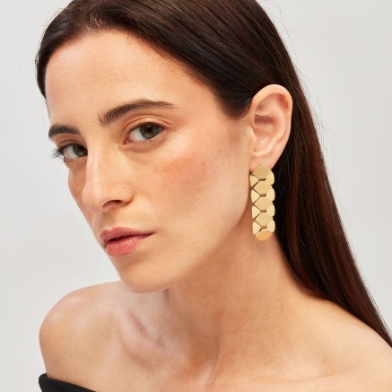 Pendientes Mujer Breil TJ3636 Plata de ley 925 Dorado 2