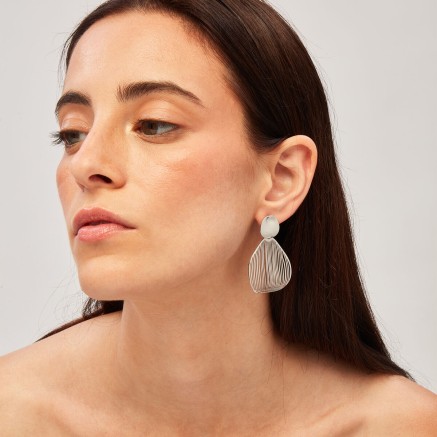 Pendientes Mujer Breil TJ3701 Plata de ley 925 Plateado 2