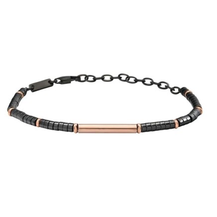 Bracelet Homme Breil TJ3640 Argent 925 Noir