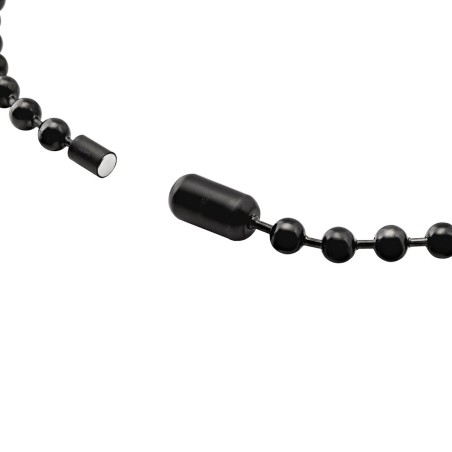 Bracciale Uomo Breil TJ3669 Argento puro 925 Nero