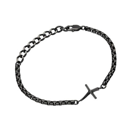 Men's Bracelet Breil TJ3641 Sterling silver 925 Black
