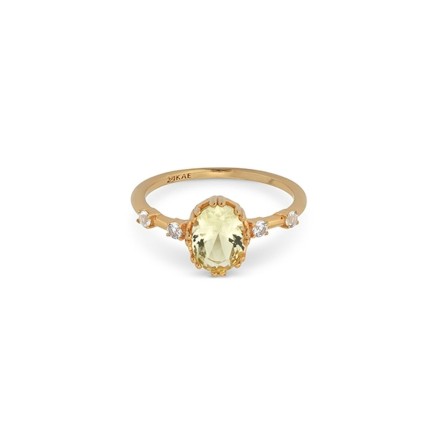 Anillo Mujer 24KAE 12406Y/58 Dorado 18