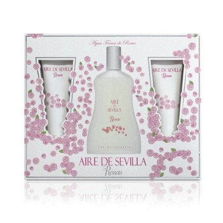 Cofanetto Profumo Donna Aire de Sevilla ROSAS 3 Pezzi