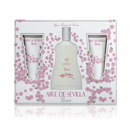 Set de Perfume Mujer Aire de Sevilla ROSAS 3 Piezas