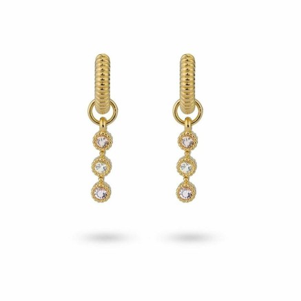 Boucles d´oreilles Femme 24KAE 42444Y Métal Doré