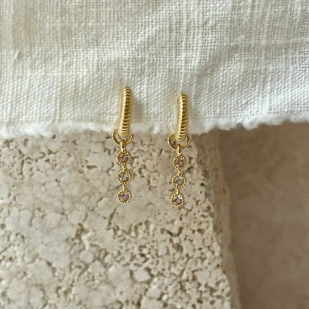 Pendientes Mujer 24KAE 42444Y Metal Dorado