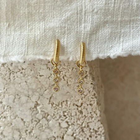 Boucles d´oreilles Femme 24KAE 42444Y Métal Doré