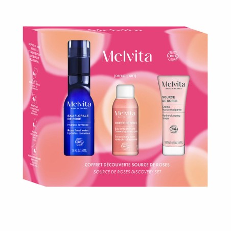 Set de Cosmética Unisex Melvita EAU DE FLEURS 3 Piezas