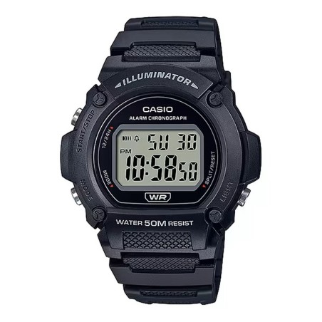 Orologio Uomo Casio W-219H-1AVCF Nero