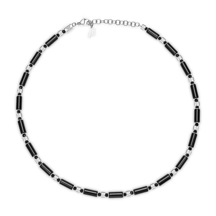 Herrenhalsband Police PEAGN0037301 Schwarz