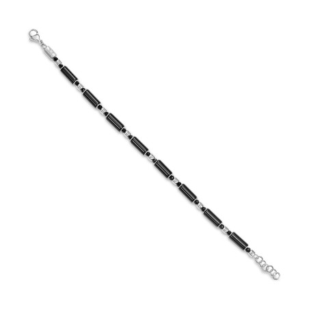 Herrenarmreif Police PEAGB0037301 Schwarz
