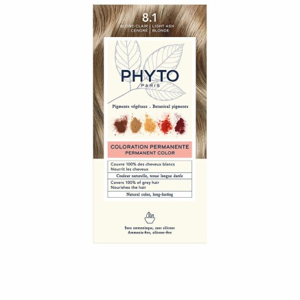 Tintura Permanente Phyto Paris PHYTOCOLOR 8.1-Rubio Claro Cendre