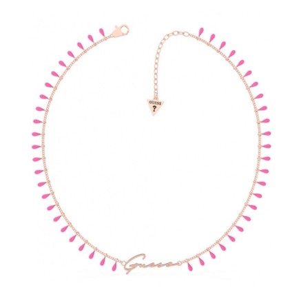 Collier Femme Guess UBN70090 Rose