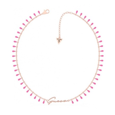 Damenhalskette Guess UBN70090 Rosa