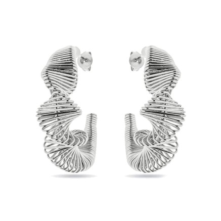 Ladies' Earrings LIU JO LJ2714 Acetate Silver