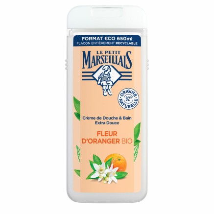 Gel Doccia Le Petit Marseillais flor de azahar 650 ml