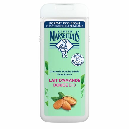Gel de Ducha Le Petit Marseillais almendras dulces 650 ml