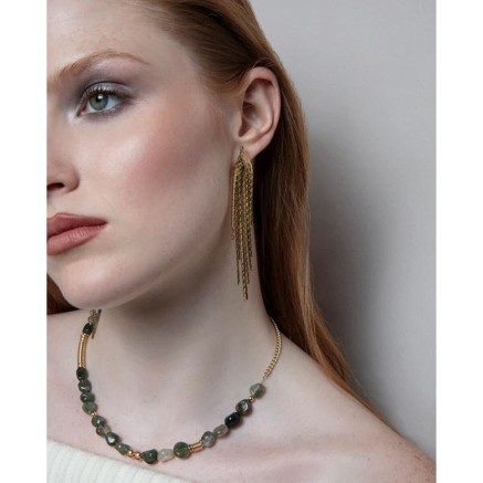 Collana Donna Viceroy 15156C09016 Grigio Dorato 2