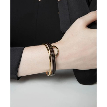 Damenarmreif Viceroy 15155P01010 Schwarz Gold 2