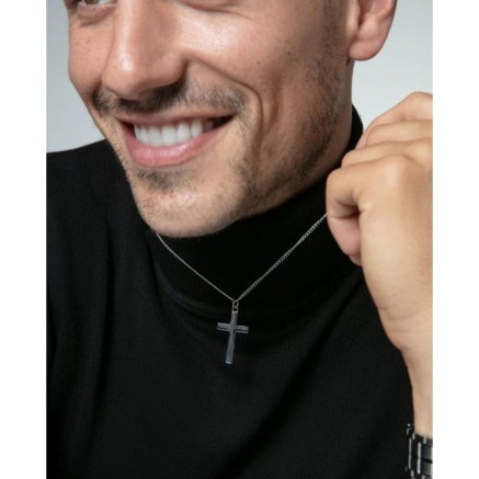 Pendentif Homme Viceroy 14212C01000 Argenté 2