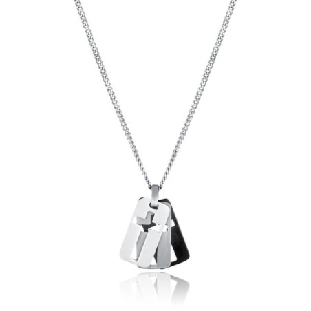Men's Pendant Viceroy 75377C01019 Silver Black