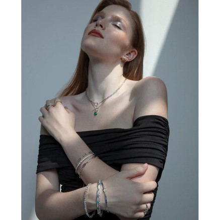 Ladies' Necklace Viceroy 13230C000-30 Silver 2