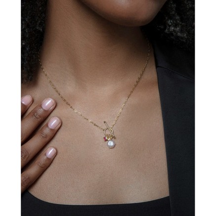 Ladies' Necklace Viceroy 13227C100-49 Golden 2
