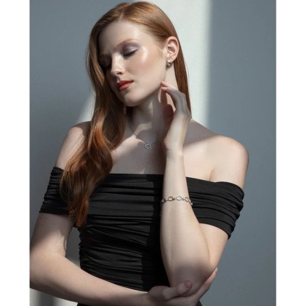 Collana Donna Viceroy 2312C000-30 Argentato 2
