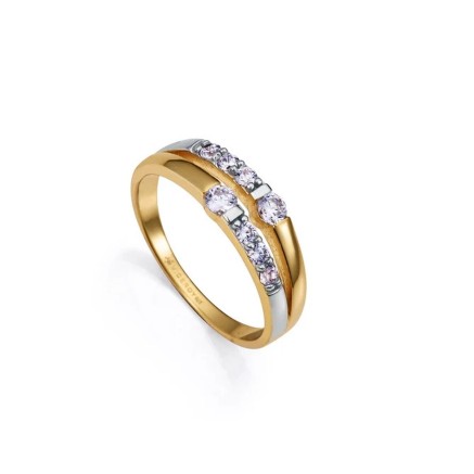 Ladies' Ring Viceroy 9136A012-30 Golden 12